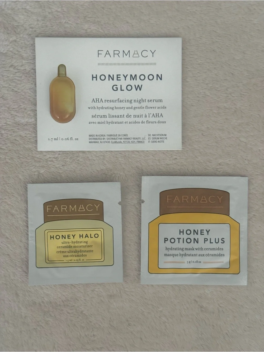 16-Piece Luxury Skincare Sample Collection